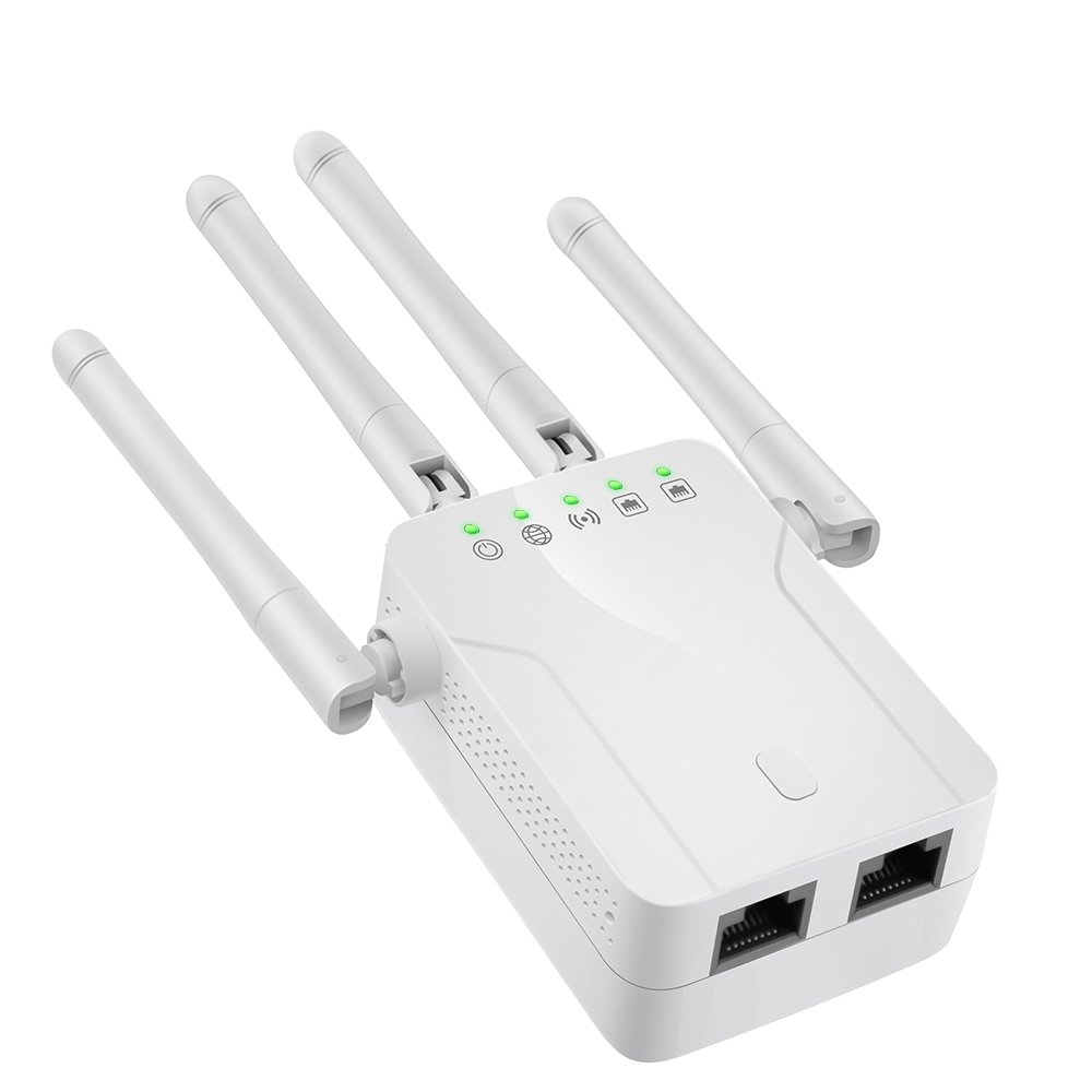 Hot Selling Dual Antenna 2.4g Rj45 Wireless Amplifier 300mbps Wifi Range Extender Support 40 Device